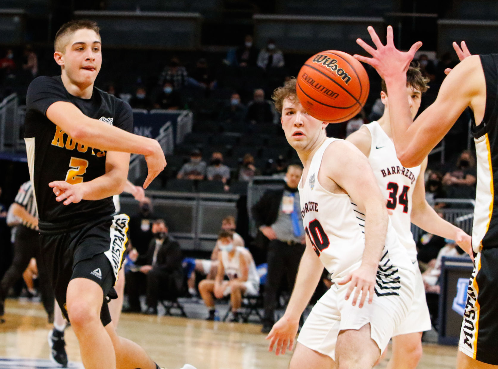 Gallery: Class A boys basketball state final: Kouts vs. Barr-Reeve